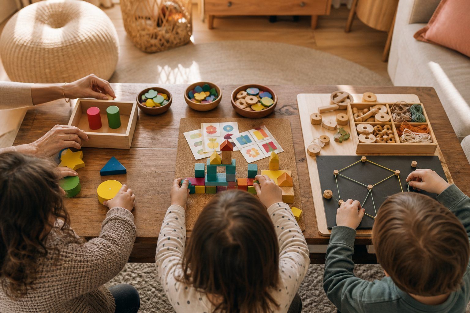 Des variantes pour 3 ans, 4-5 ans et 6 ans