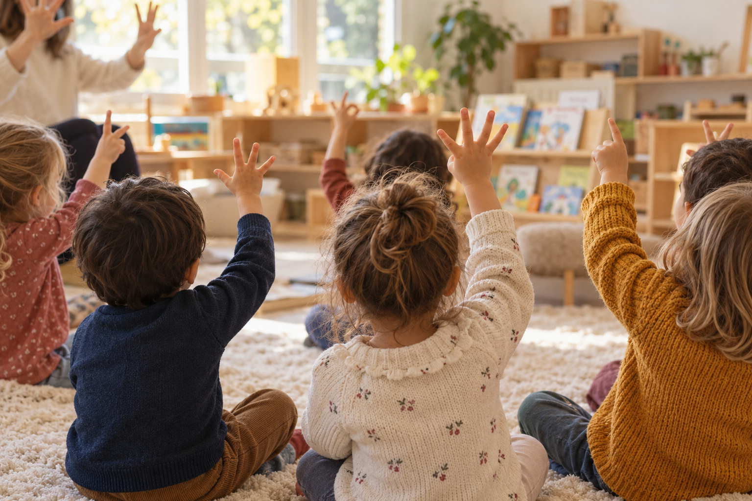 Comptines maternelle : choisir la bonne au bon moment de la journée