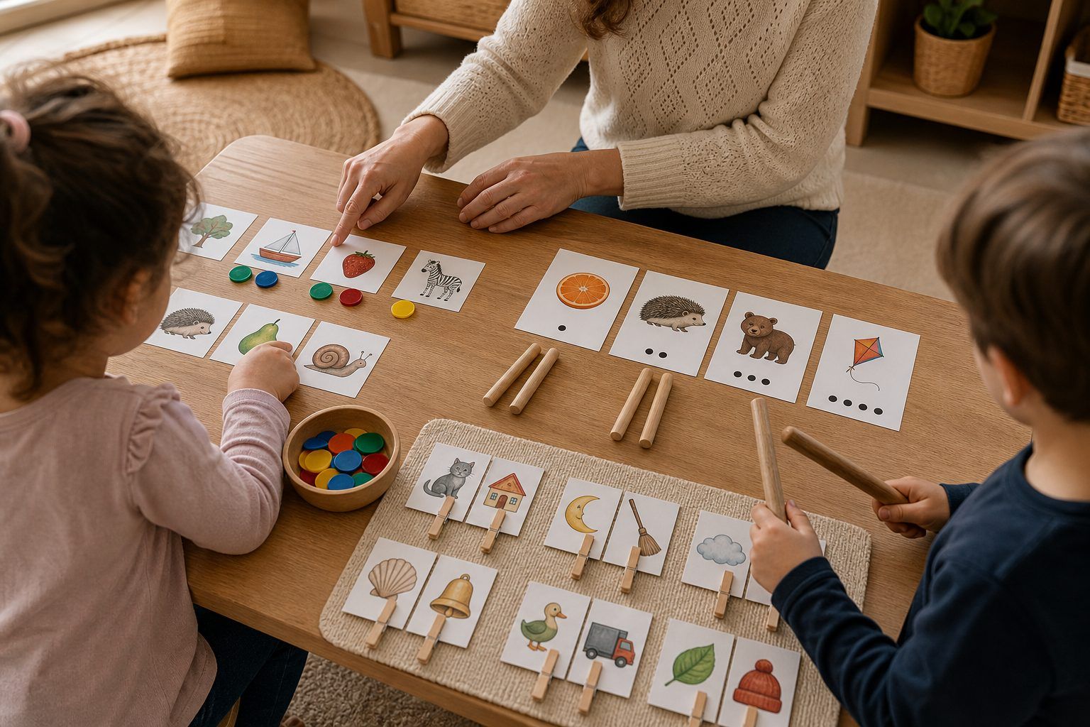 Mettre en place trois jeux de phonologie à l’école ou à la maison