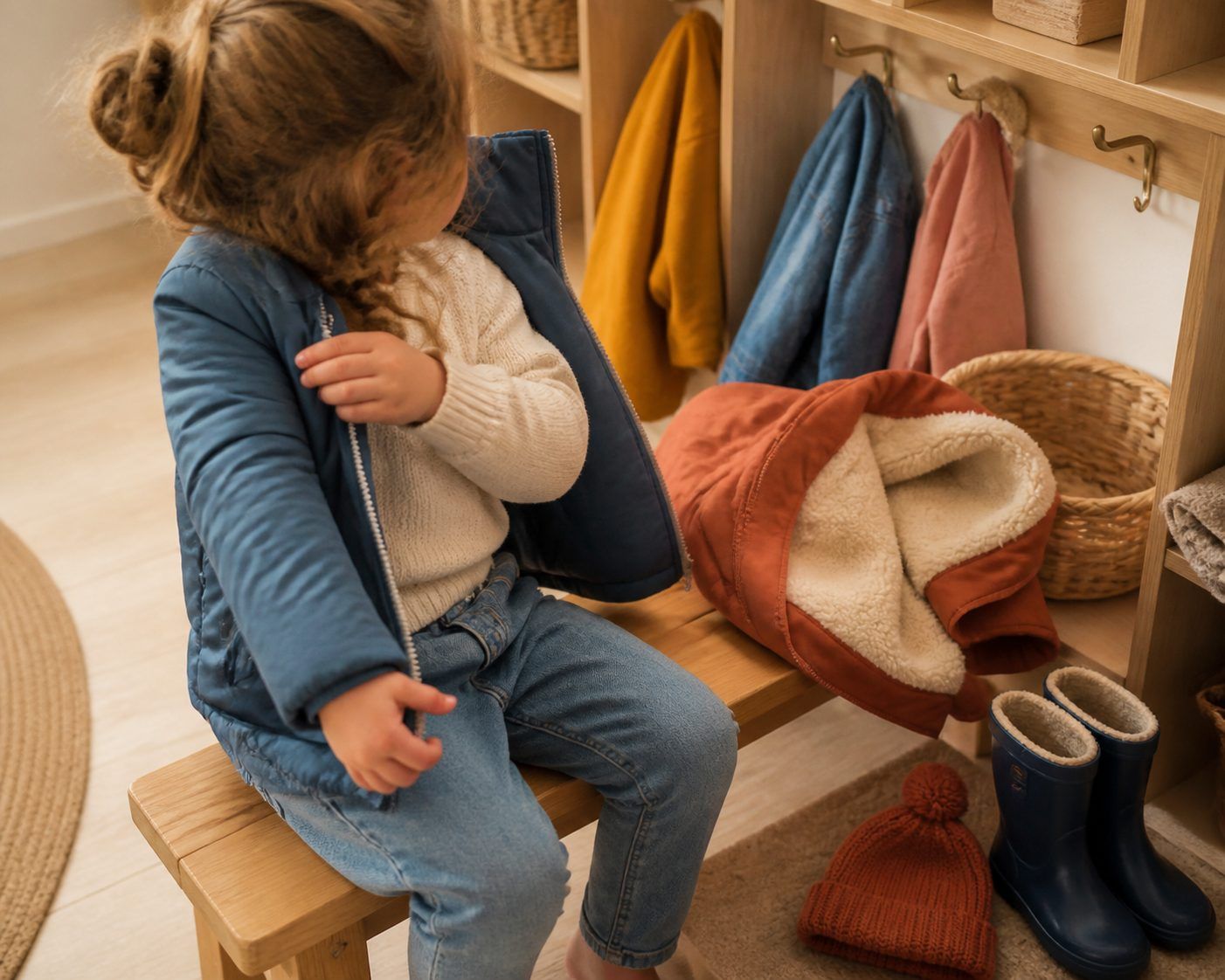 Mettre en place une routine d’habillage en quatre temps