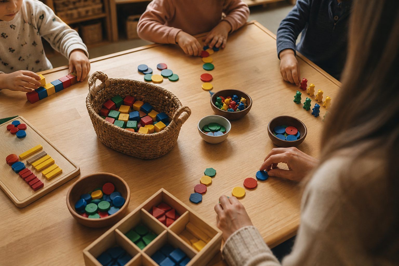 Acquérir les premiers outils mathématiques dans les jeux ordinaires