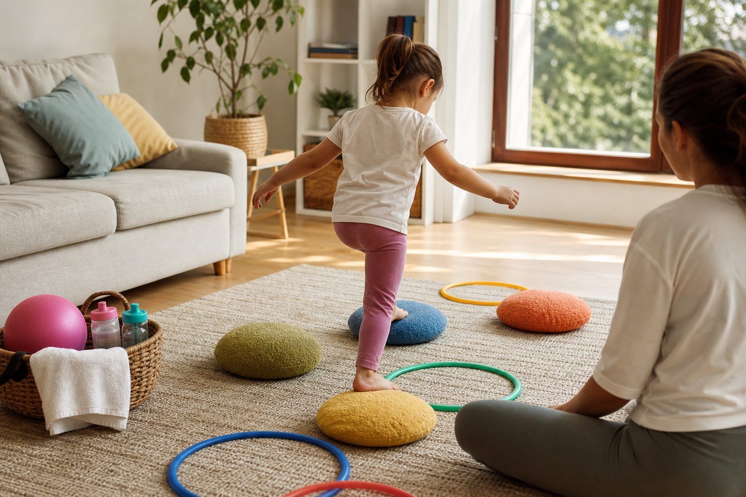 Comment organiser un moment d’exercice à la maison ?