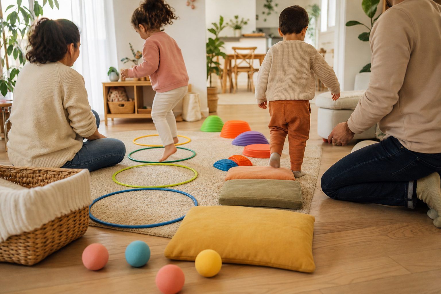 Adapter les jeux à l'école, à la maison et aux moments en famille