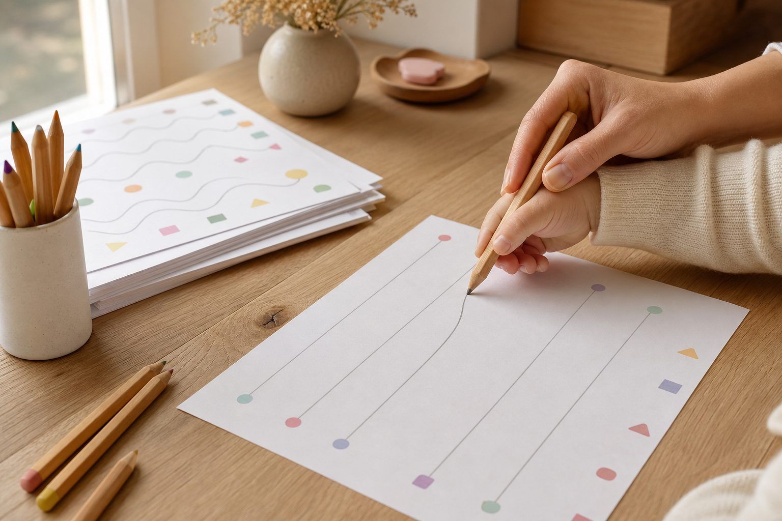 Préparer les pages et accompagner le geste sans pression