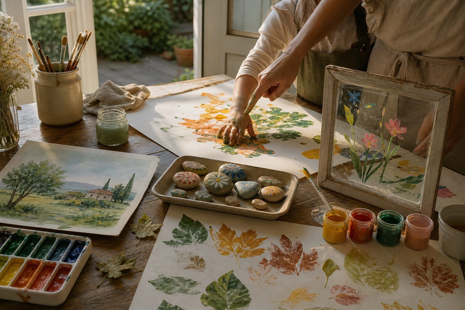Cinq idées de peinture à faire varier selon le lieu et le moment