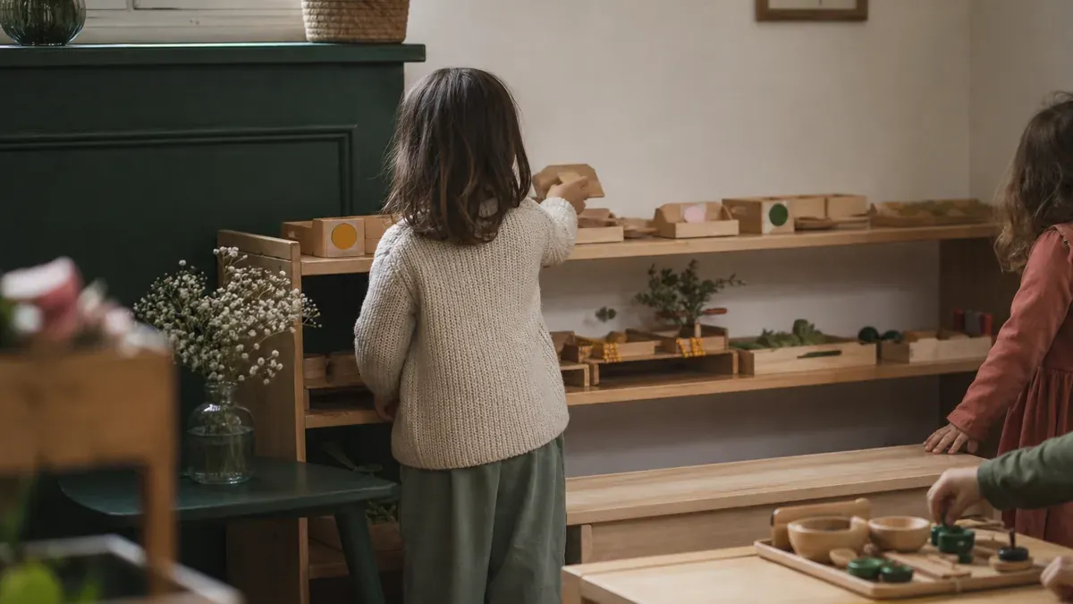 Un atelier d’autonomie en petite section se construit par étapes