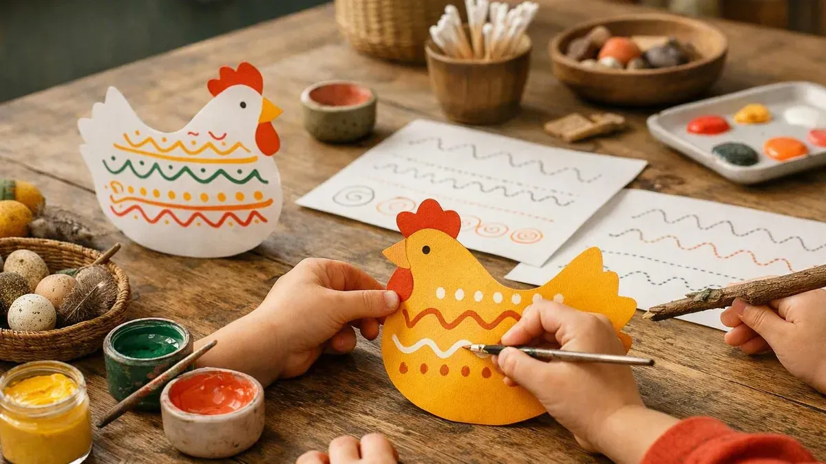 Motifs graphiques ajoutés à une silhouette de saison