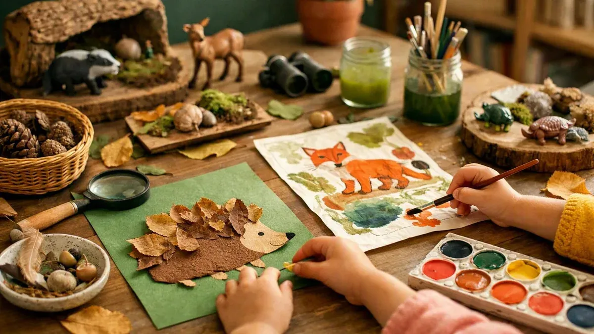 Une activité de documentaire animalier invite à observer en maternelle