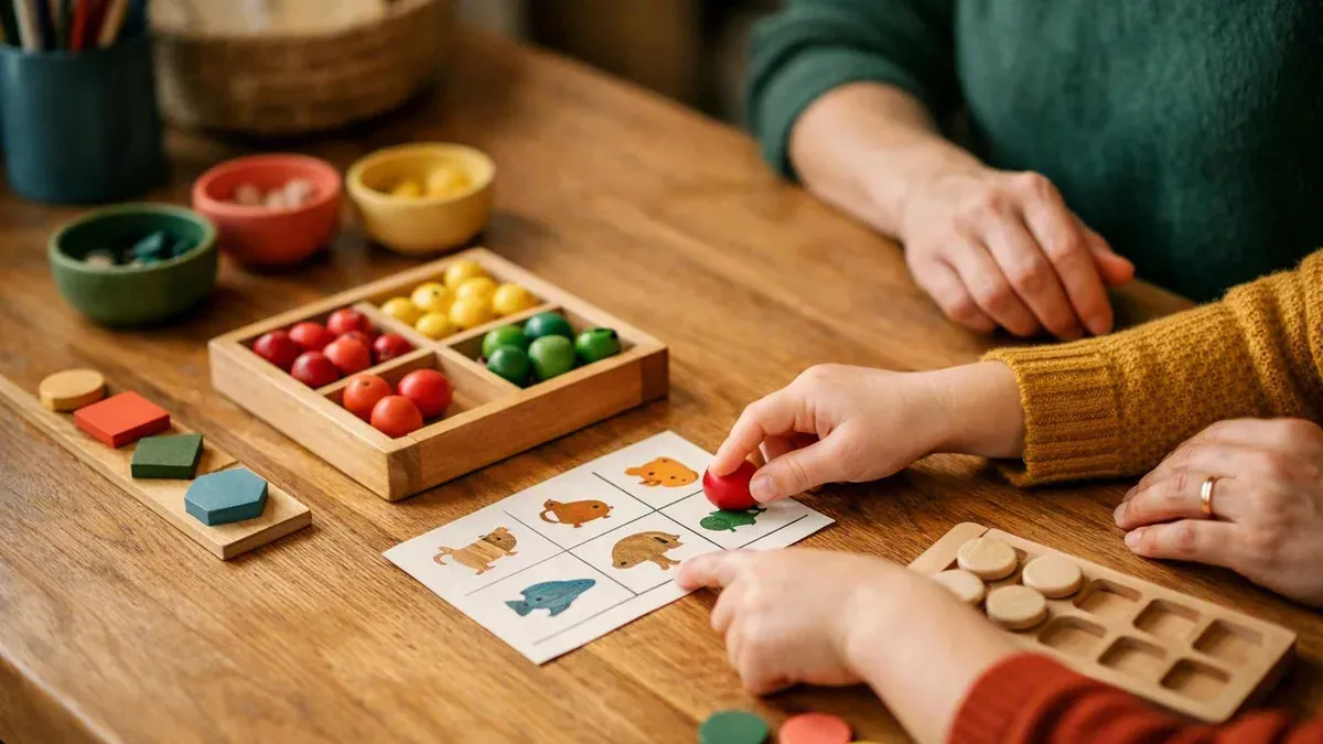 Ce jeu de discrimination visuelle en maternelle invite à observer