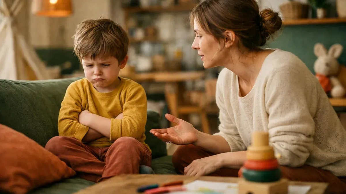 Face à une crise de colère chez un enfant de 5 ans, comment réagir ?