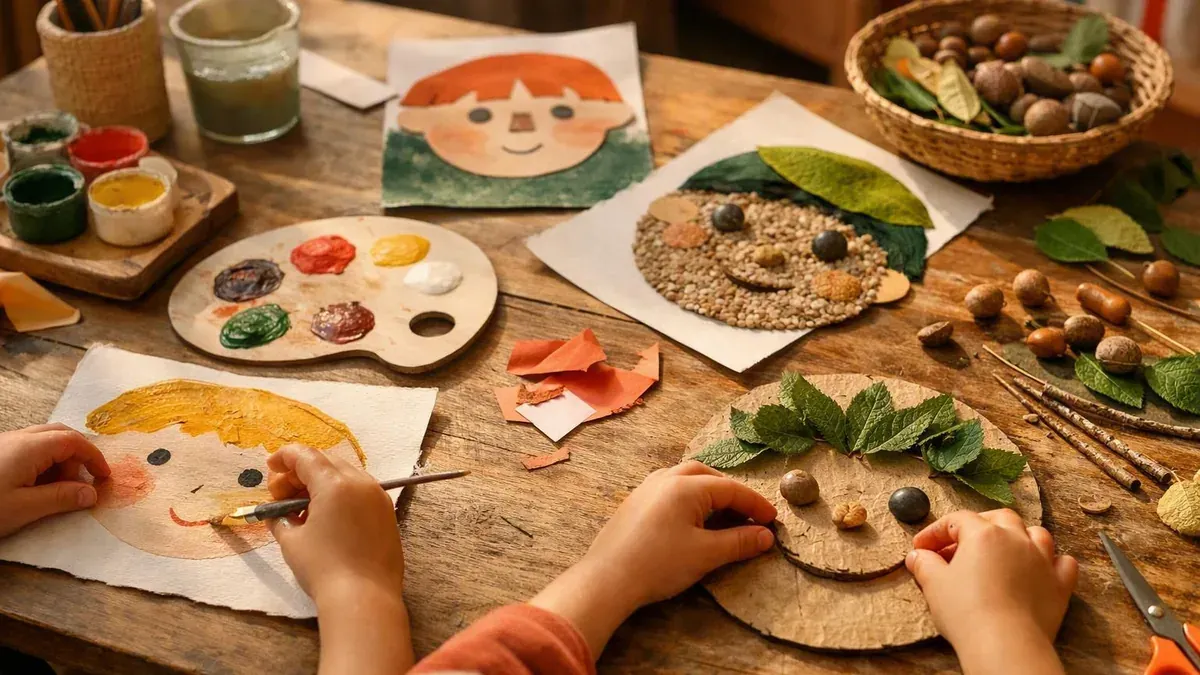 Les arts visuels autour du visage en maternelle libèrent l’invention