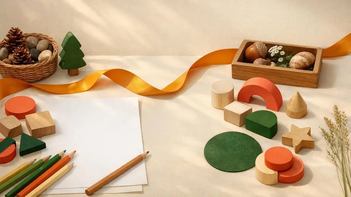 Adulte et enfant observant ensemble une règle familiale illustrée