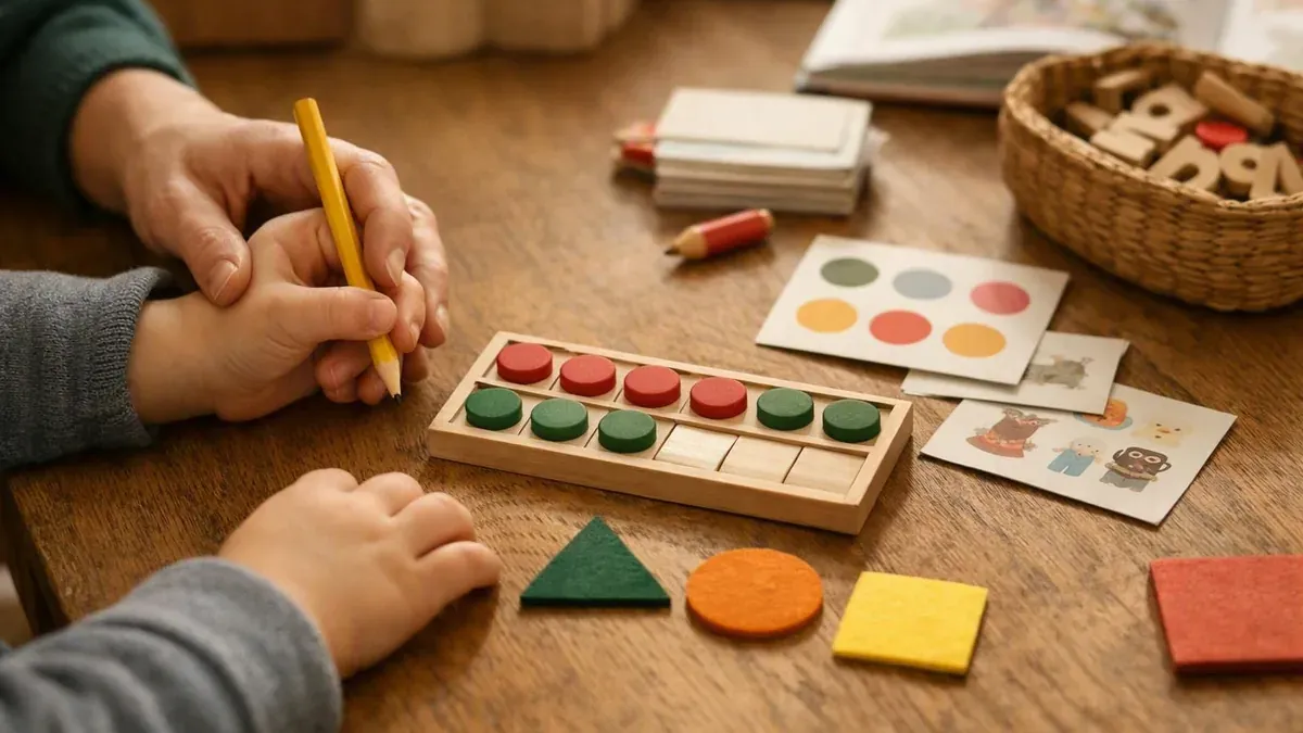 Aider un enfant de maternelle à tenir son crayon avec confort