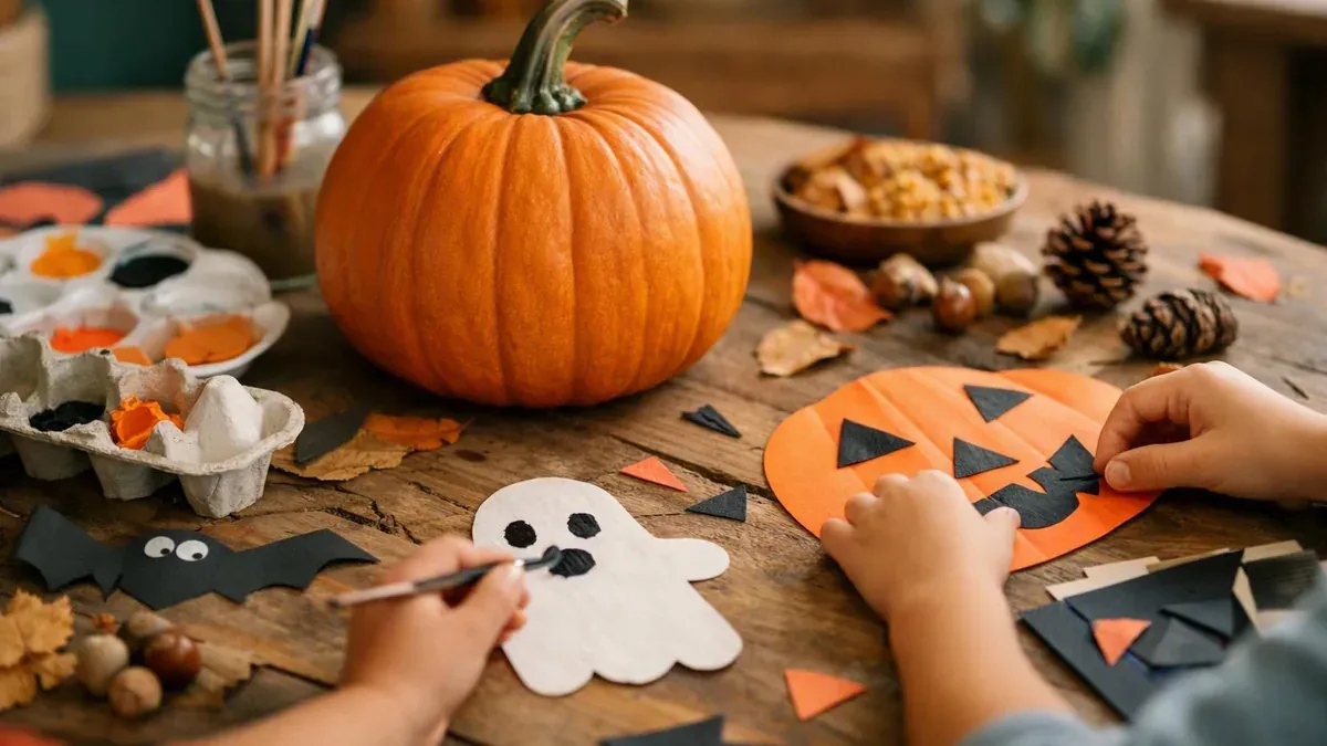 Illustration de l'article Les activités d’Halloween en maternelle autour d’une citrouille