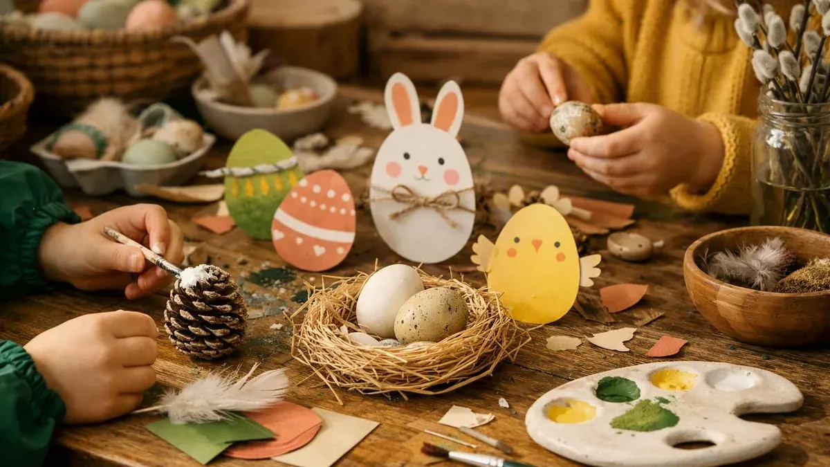 Illustration de l'article Une activité pour Pâques en maternelle à créer et décliner