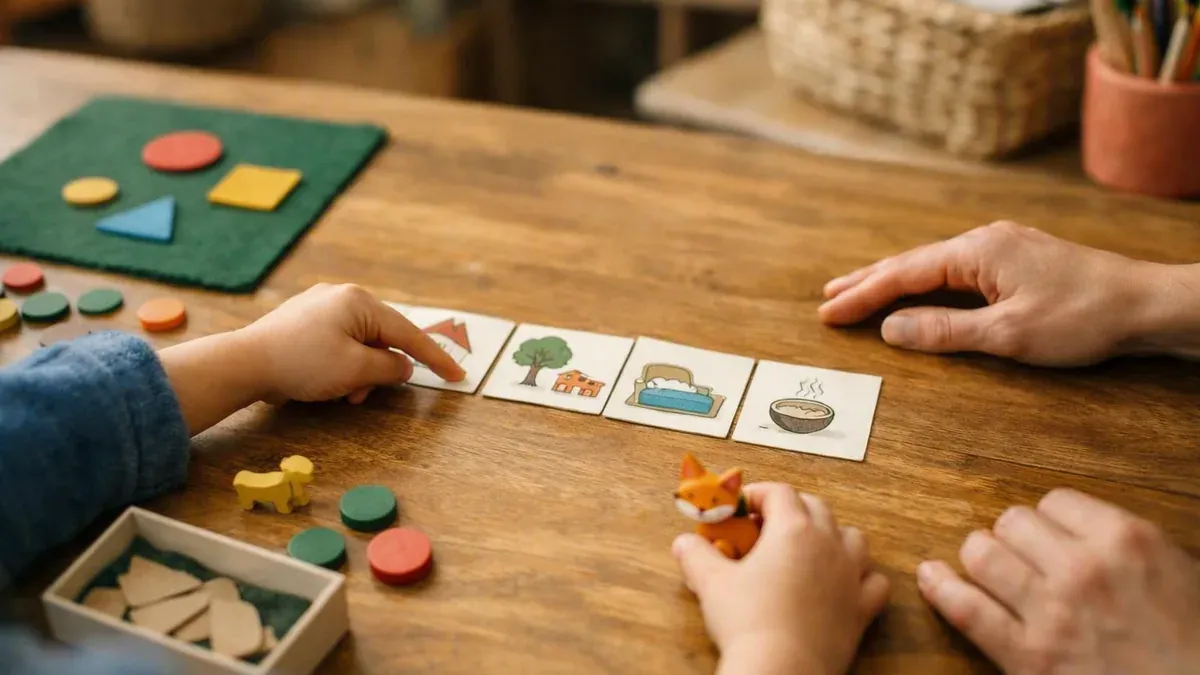 Illustration de l’article Un enfant peut raconter une histoire à sa manière en maternelle