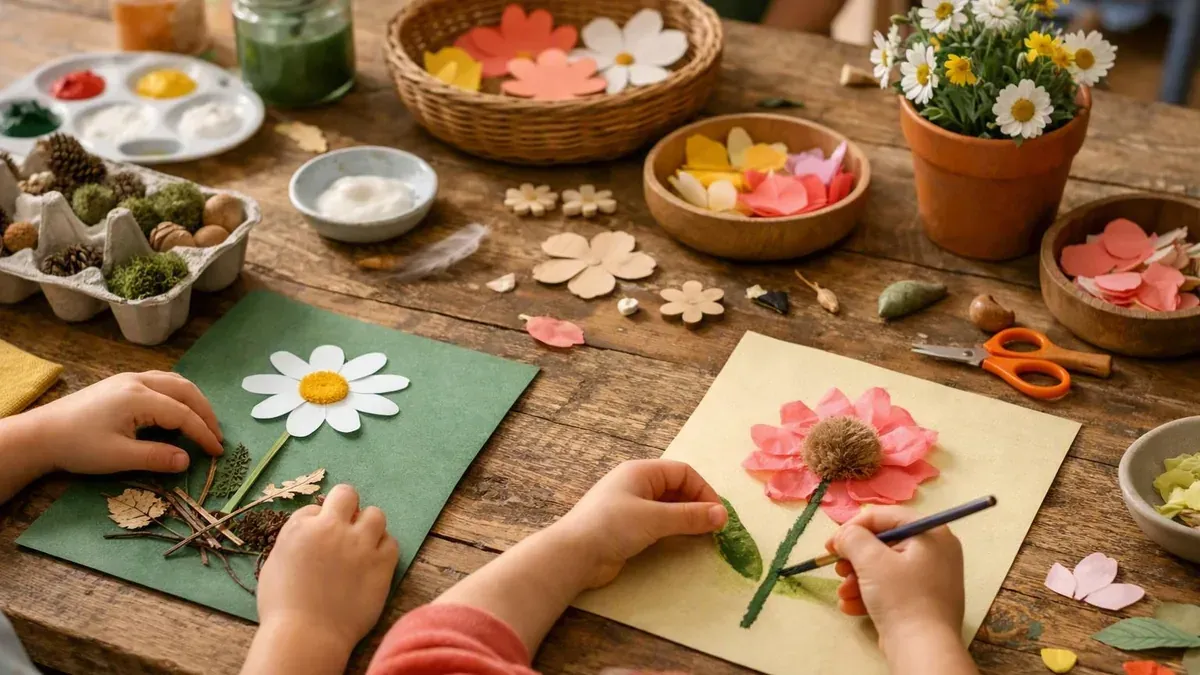 Illustration de l’article Les activités de printemps en maternelle font fleurir les idées