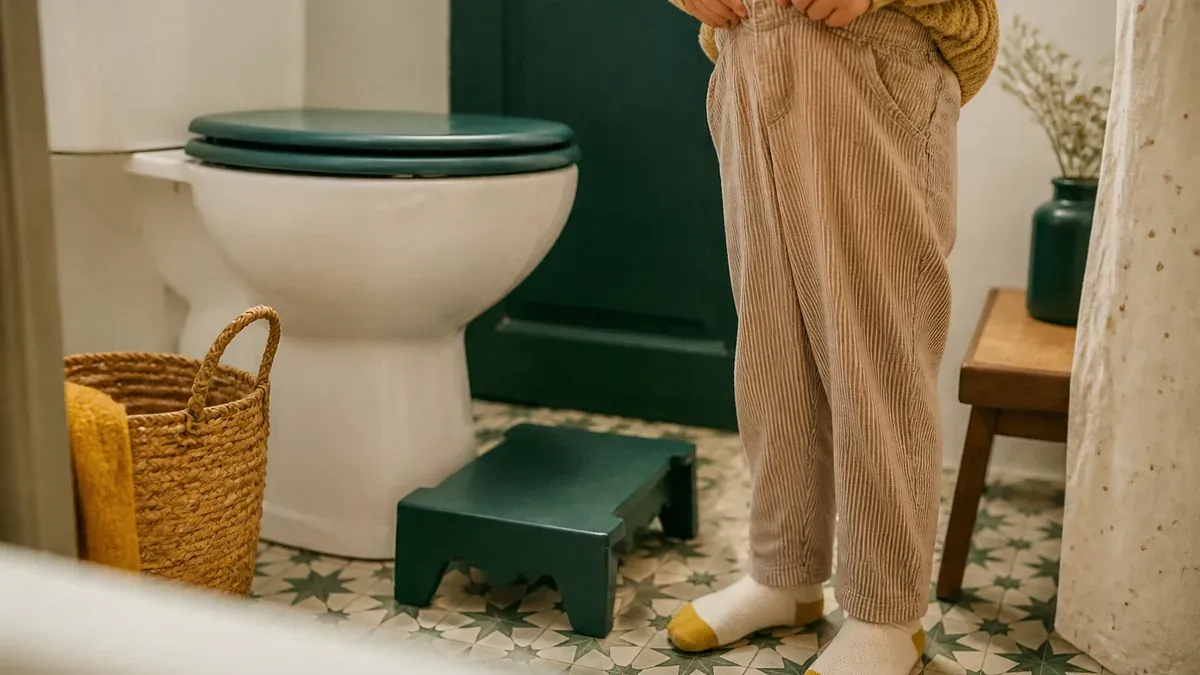 L’autonomie aux toilettes de l’enfant se construit pas à pas