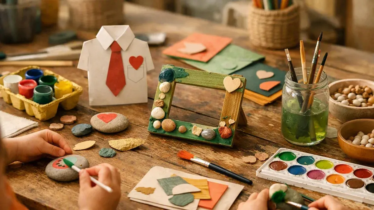Une activité de Fête des Pères en maternelle qui laisse choisir