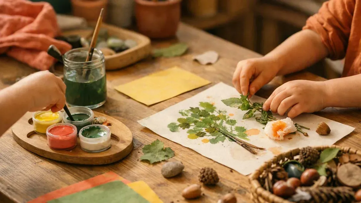 La peinture en maternelle ouvre des idées de jeux créatifs