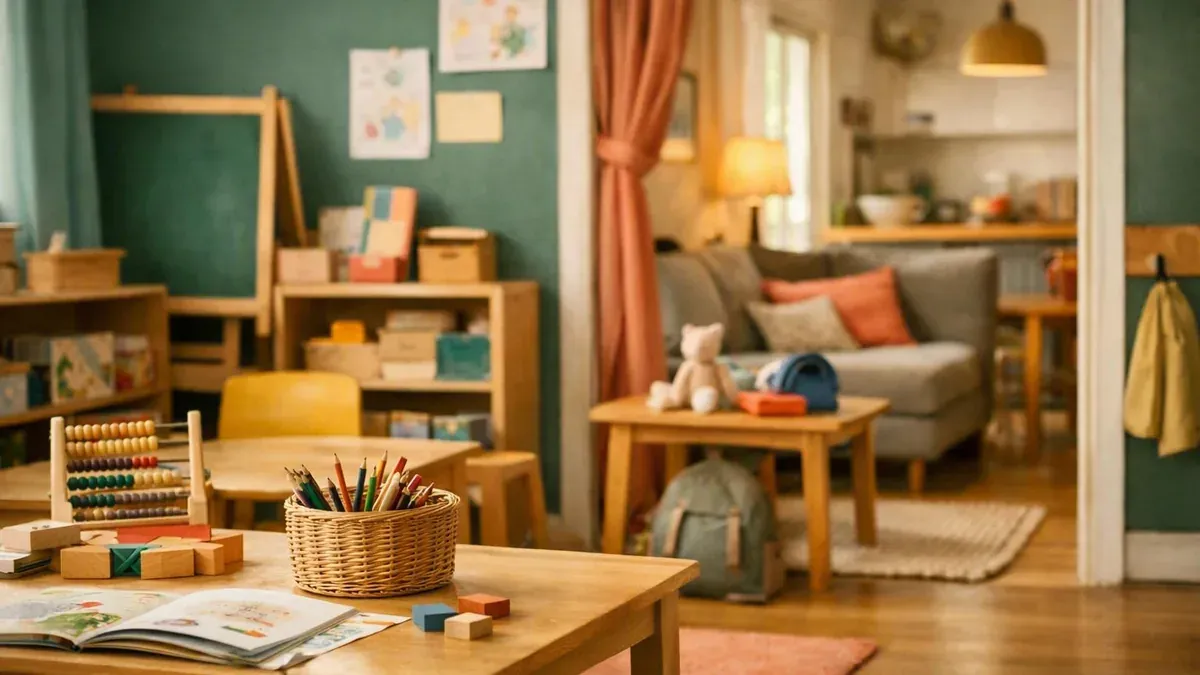 Le changement d’école maternelle se prépare aussi à la maison