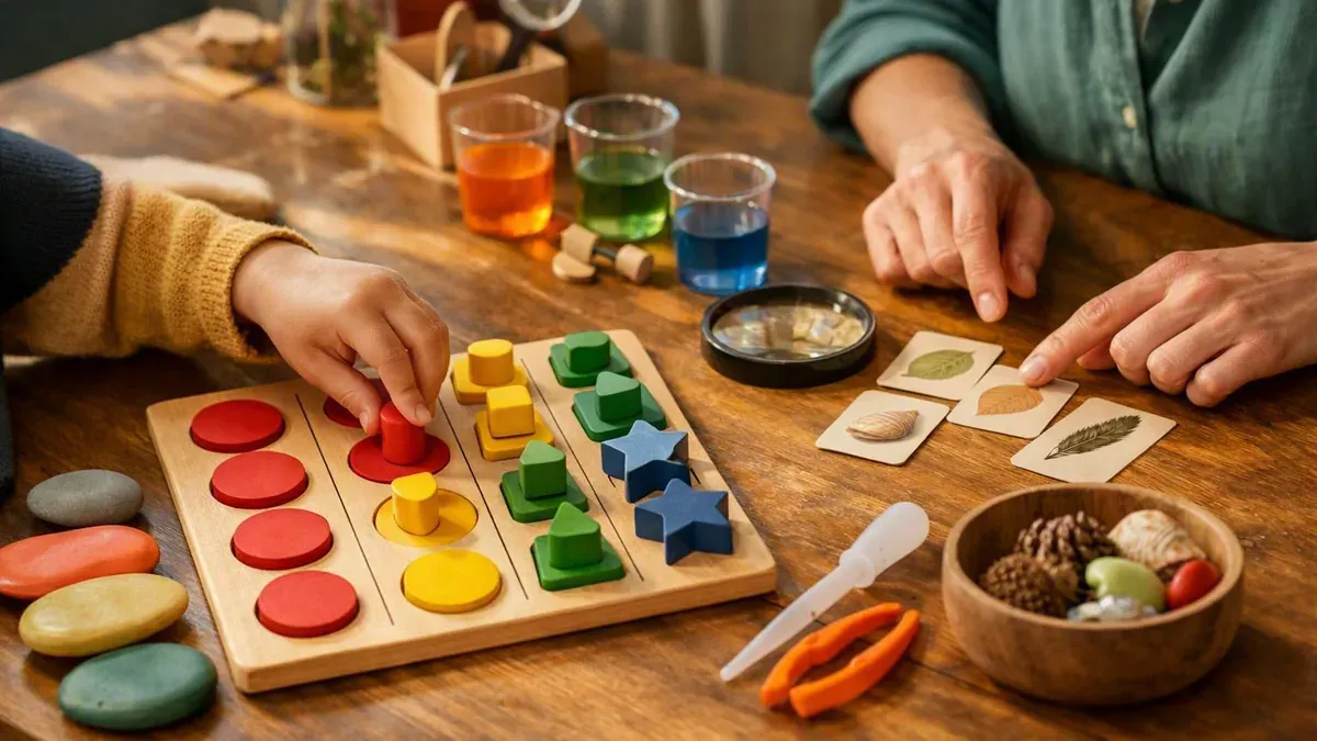 Les expériences de sciences en maternelle éveillent la curiosité