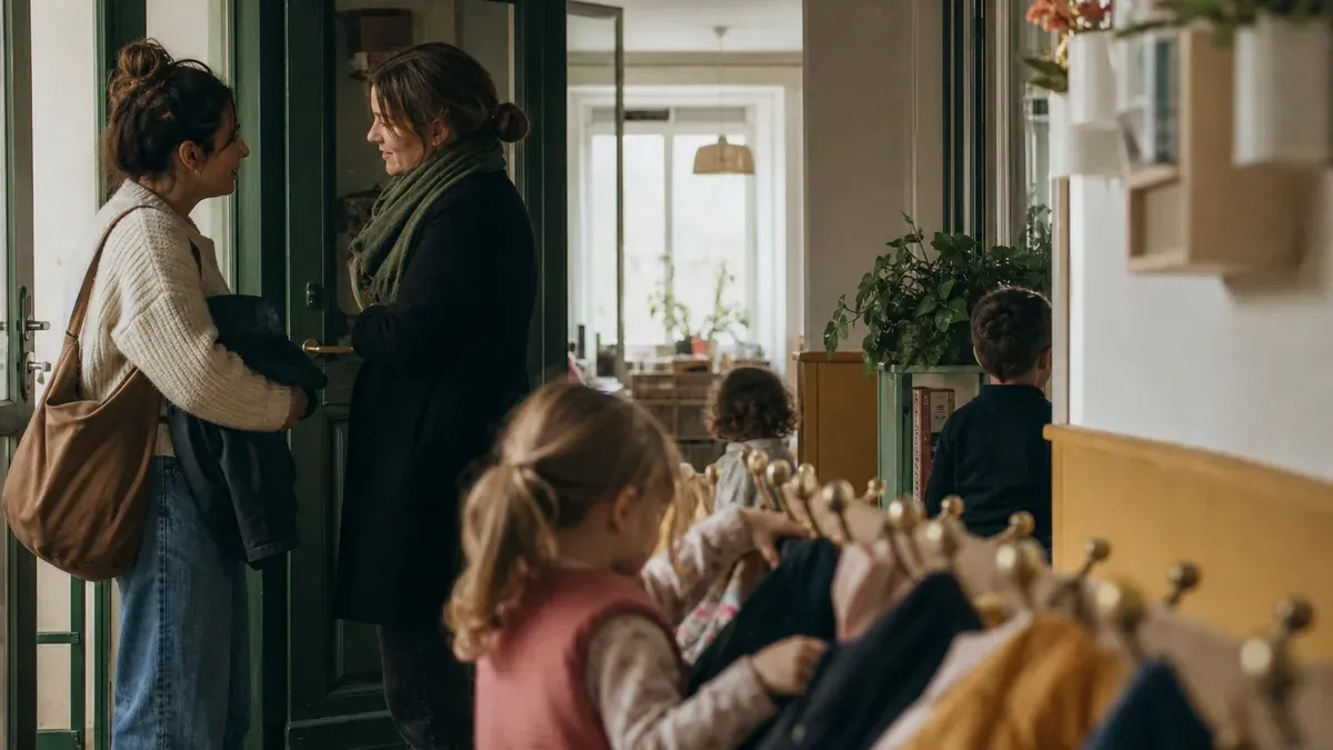 Le dialogue parent-enseignant en maternelle se prépare avec soin