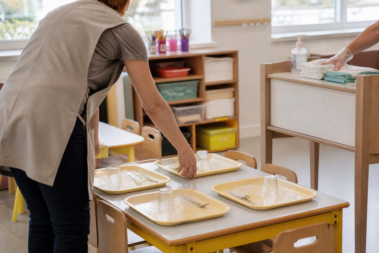 Cantine, propreté et soins : ce que l’ATSEM peut faire ou non